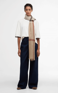 Barbour- Lightweight Cotton Scarf - Barrington's