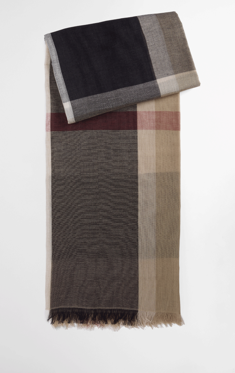 Barbour- Lightweight Cotton Scarf - Barrington's