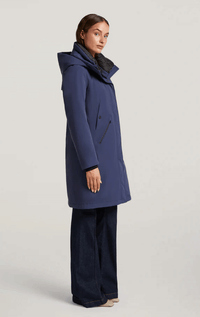 Creenstone- 7/8's Insulated Raincoat with Hood