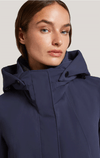 Creenstone- 7/8's Insulated Raincoat with Hood