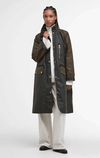Barbour- Evette Waxed Car Coat