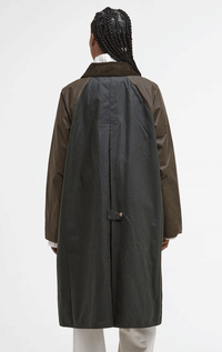 Barbour- Evette Waxed Car Coat