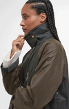 Barbour- Evette Waxed Car Coat