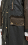 Barbour- Evette Waxed Car Coat