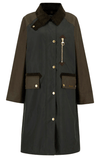 Barbour- Evette Waxed Car Coat