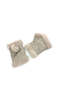 Fingerless Shearling Gloves - Barrington's