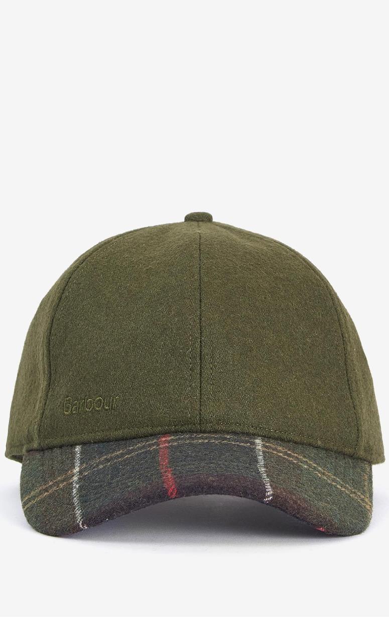 Barbour - Two-Tone Tartan Baseball Hat - Barrington's