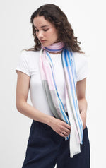 Barbour - Striped Modal Scarf