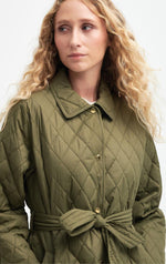Barbour - Quilted Jacket with Belt