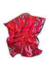 Poemet - 100% Silk Patterned Scarf