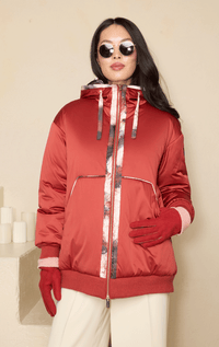 Be Florence- 3/4 Jacket with Floral Print