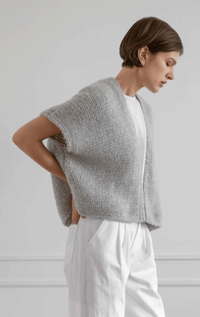 La Tierra- 100% Alpaca Knit Vest