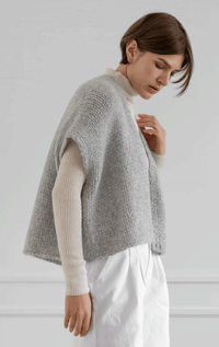 La Tierra- 100% Alpaca Knit Vest