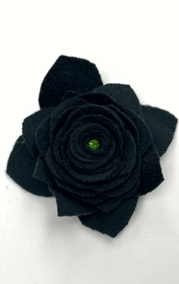 Handmade Recycled Fabric Brooch