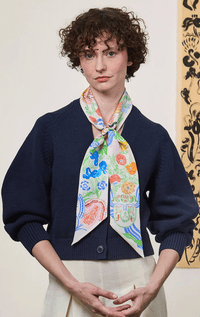 PetitJean- Silk Ribbon Scarf