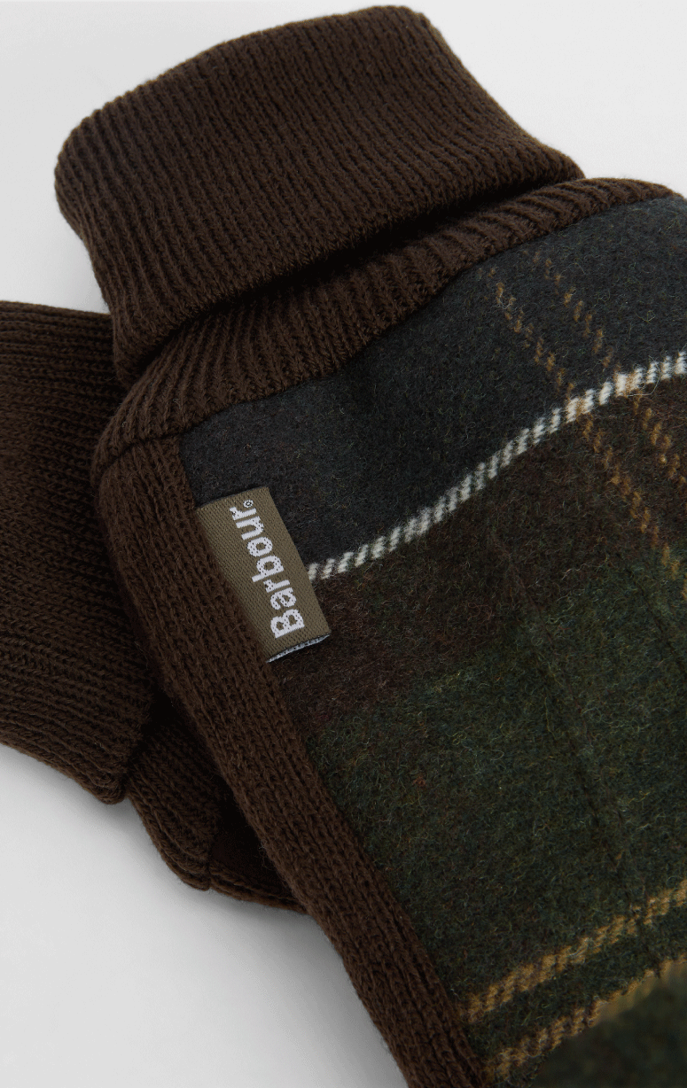 Barbour- Men's Tartan Gloves
