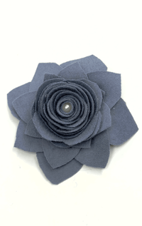 Handmade Recycled Fabric Brooch