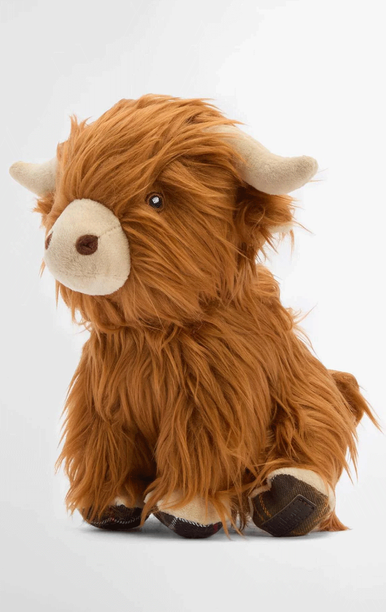 Barbour- Highland Cow Dog Toy