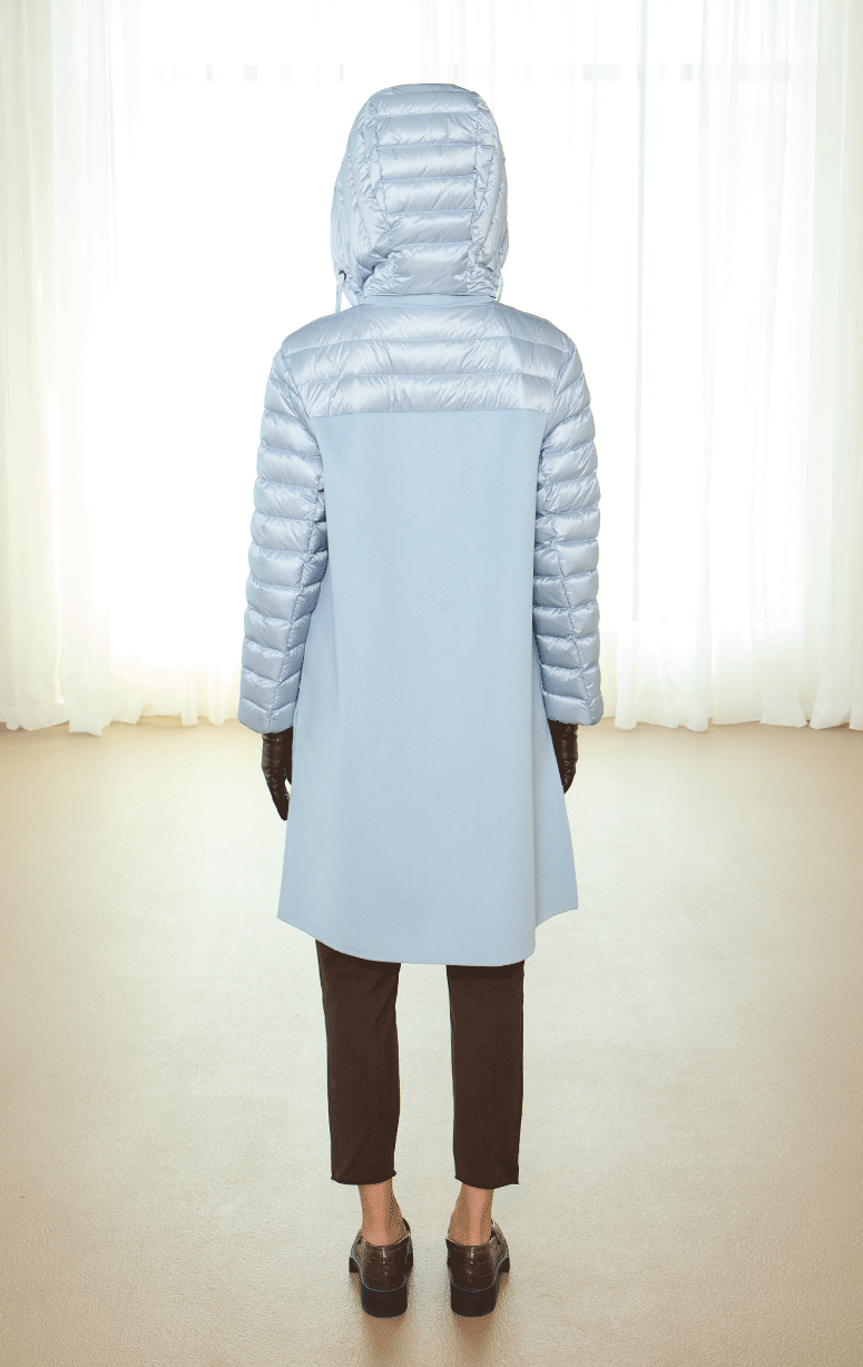 Bogner - Isy Mixed Media Coat - Barrington's