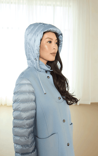 Bogner - Isy Mixed Media Coat - Barrington's