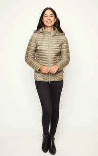 Gerry Weber- Puffer Jacket with Hood - Barrington's