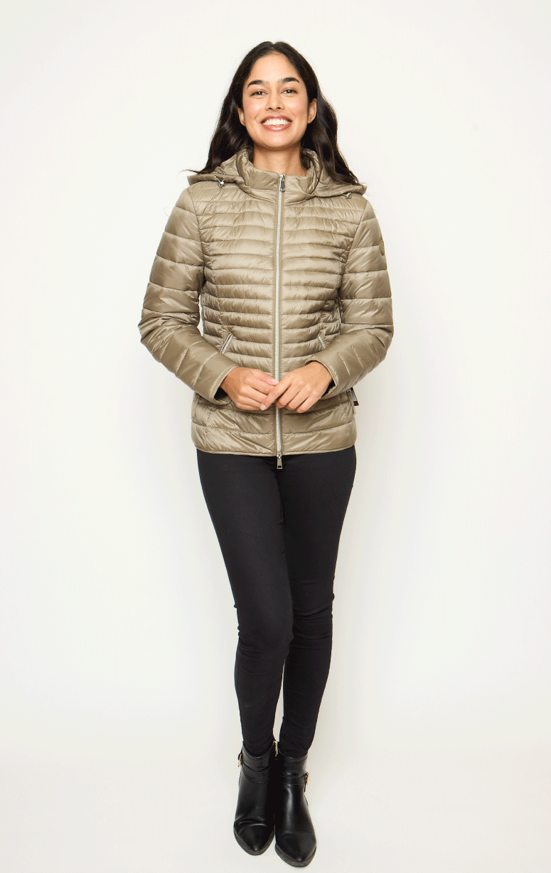 Gerry Weber- Puffer Jacket with Hood - Barrington's