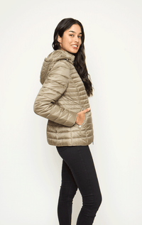 Gerry Weber- Puffer Jacket with Hood - Barrington's