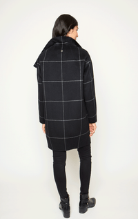 Soia & Kyo- 7/8s Windowpane Jacket