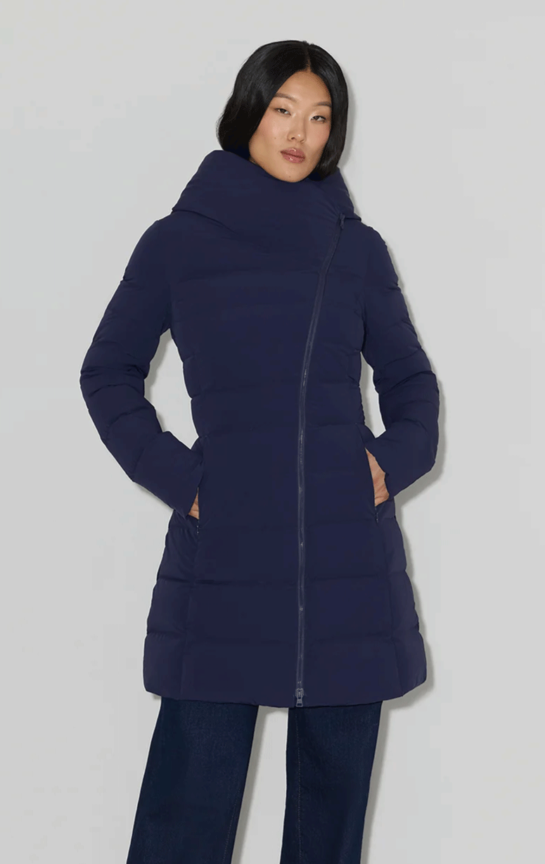 Soia & Kyo - Down Coat with Stretch