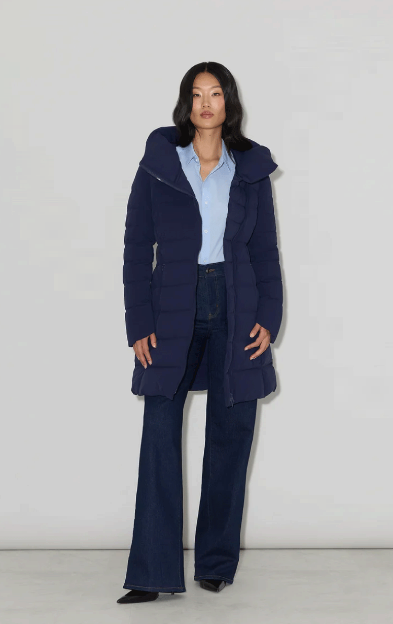 Soia & Kyo - Down Coat with Stretch