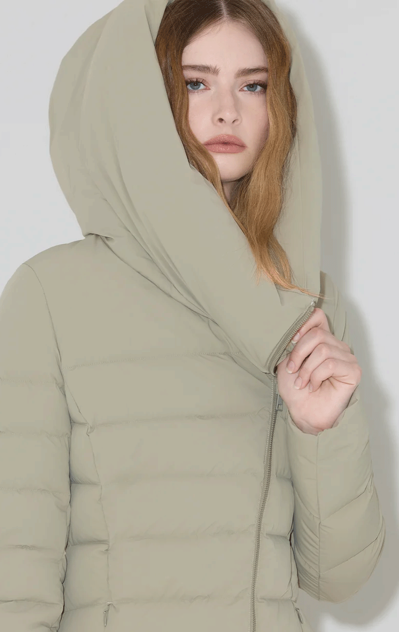 Soia & Kyo - Down Coat with Stretch
