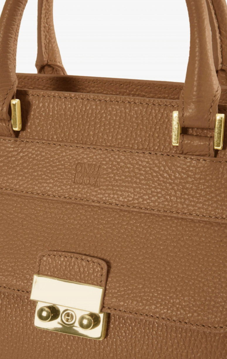 Cinzia Rocca- Leather Top Handle Bag - Barrington's