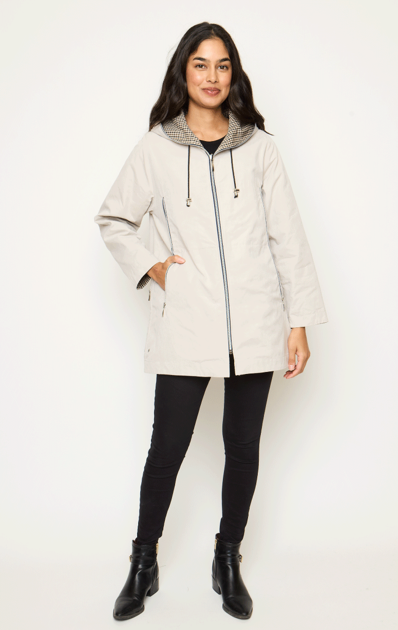 Pret Pour Partir- Reversible Rainwear Jacket - Barrington's