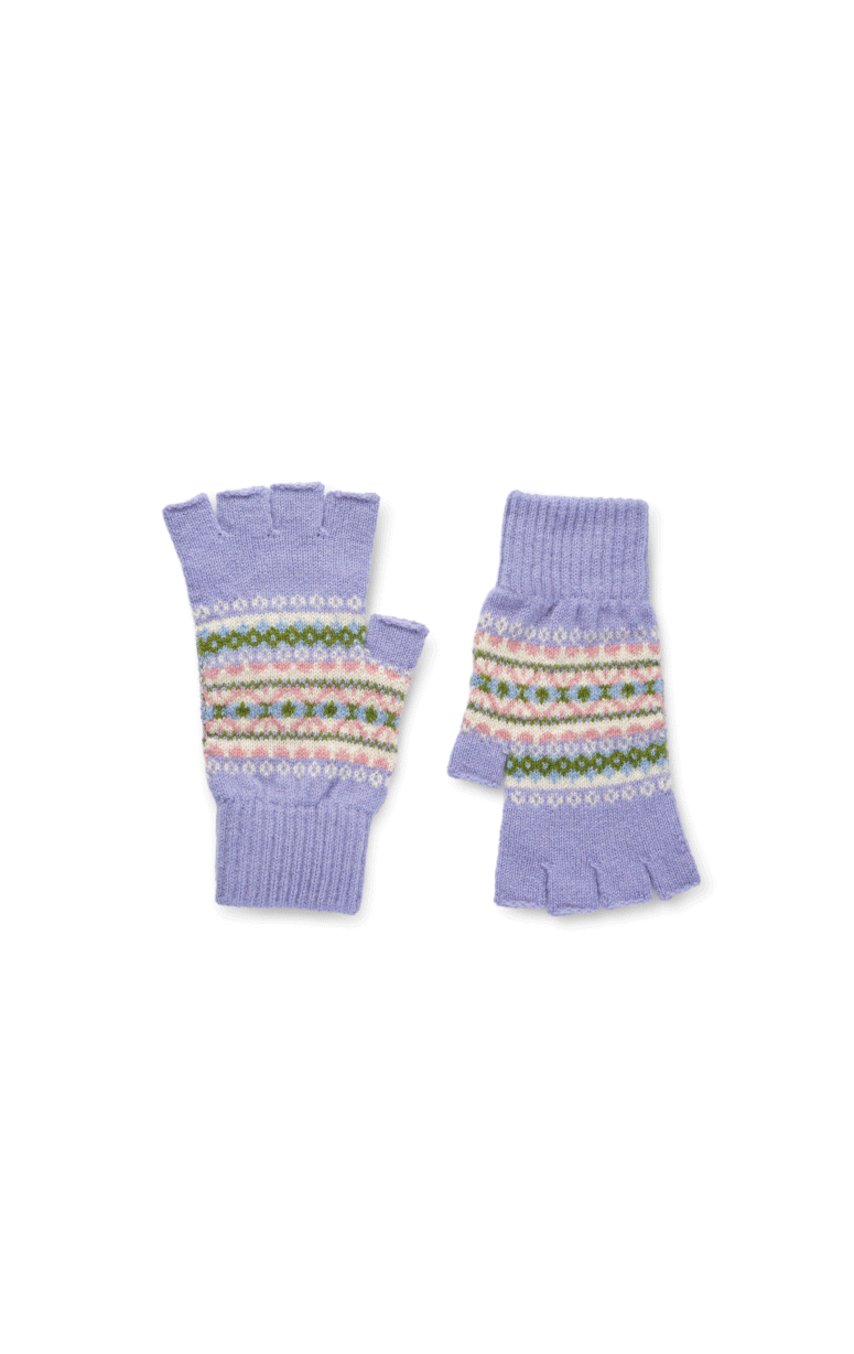 Mackie of Scotland- 100% Wool Fairisle Fingerless Gloves