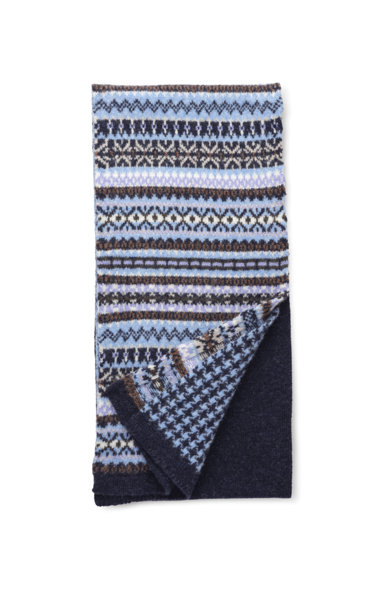 Mackie of Scotland- 100% Wool Fairisle Scarf