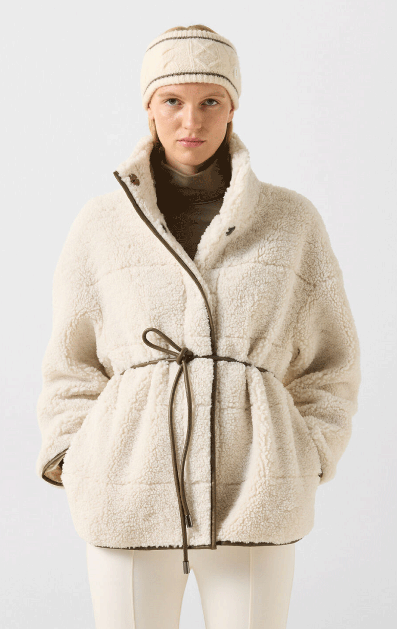 Bogner- Faux Shearling Teddy Jacket