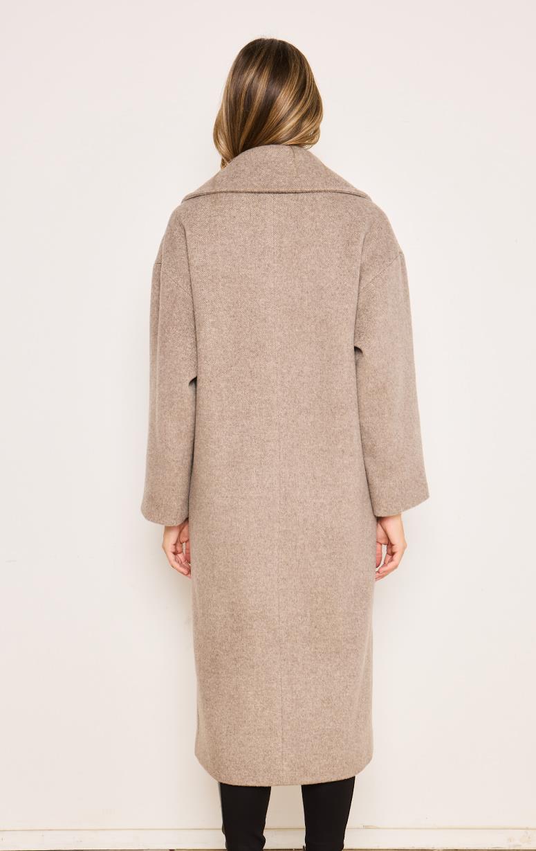 HISO - Herringbone Notch Collar Coat - Barrington's