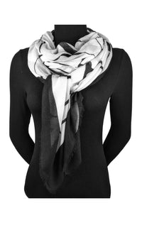 Modal & Cashmere Scarf - Mosaic - Barrington's