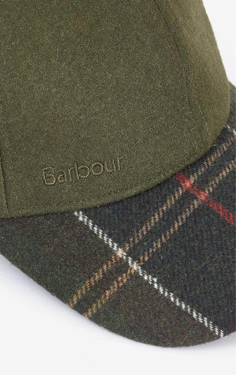 Barbour - Two-Tone Tartan Baseball Hat - Barrington's