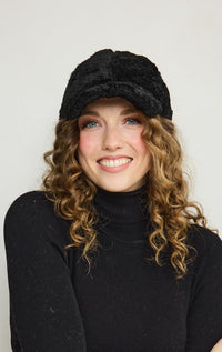 Mitchies- Shearling Baseball Hat