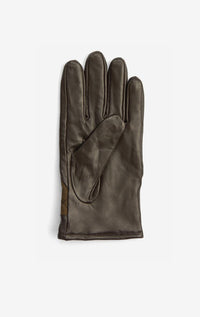 Barbour - Men's Waxed Cotton and Leather Gloves - Barrington's