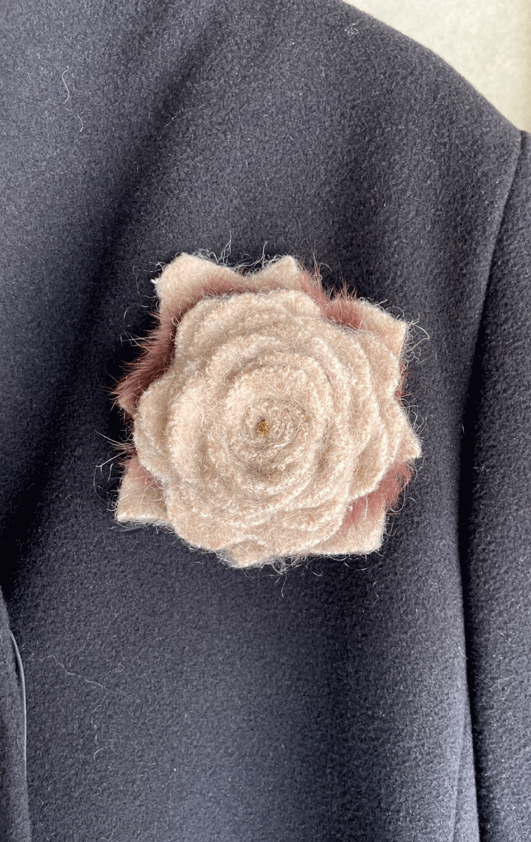 Handmade Recycled Brooches- Large
