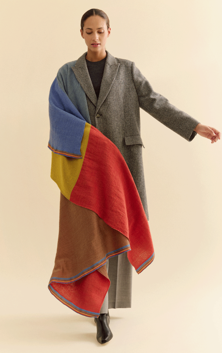 Traits- Wool & Silk Scarf