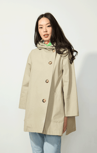 Pret Pour Partir- 7/8s Jacket with Hood