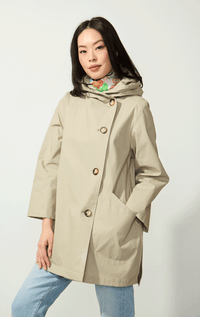 Pret Pour Partir- 7/8s Jacket with Hood