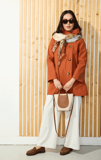 Pret Pour Partir- 7/8s Jacket with Hood