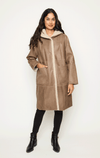 Werner Christ- Reversible Shearling with Hood