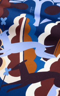 PetitJean- 100% Silk Square Scarf