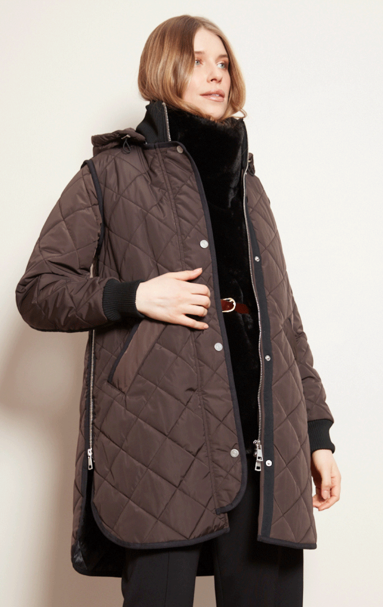 Adroit - 7/8's Quilted Coat