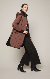 Adroit - 7/8's Quilted Coat - Barrington's